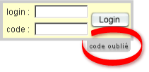 Code oublie